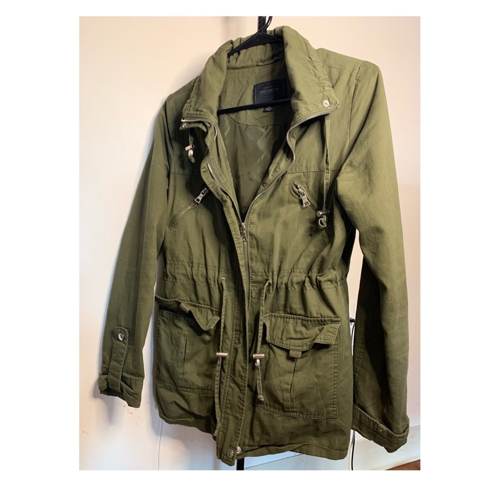 Dark Green Fall Jacket